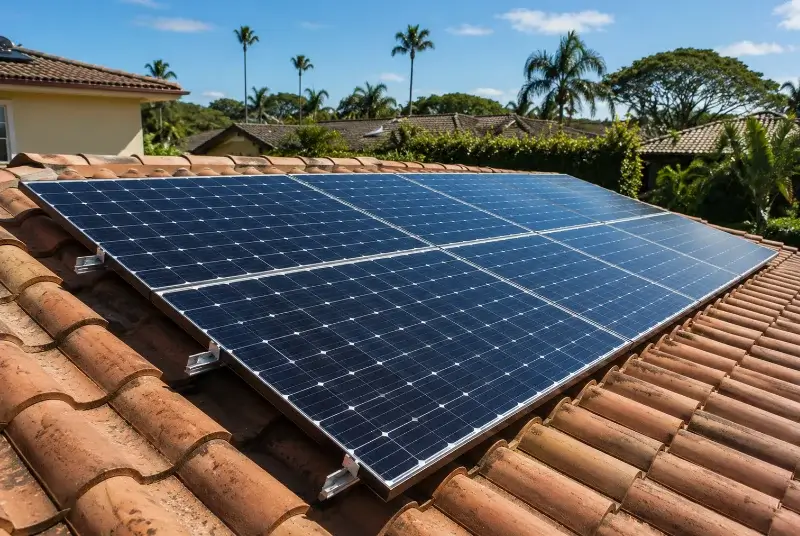 Installation de panneaux solaires à Vandeins